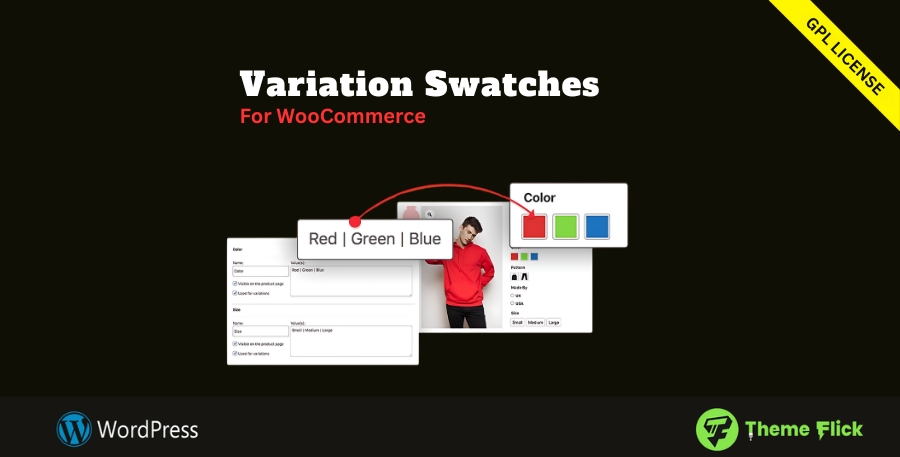 WooCommerce Variation Swatches Pro – Color & Image Options