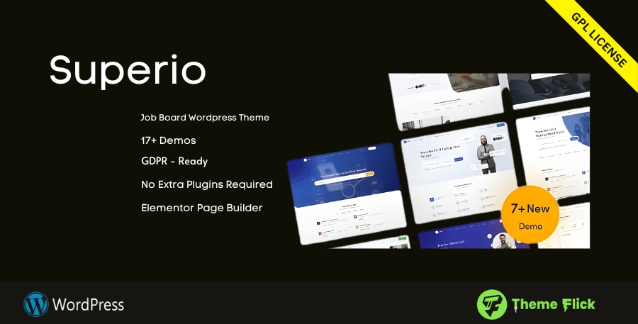Superio – Job Board WordPress Theme 1.3.34