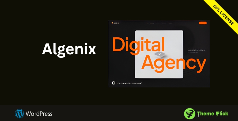 Algenix – Creative Agency & Web Studio WordPress Theme
