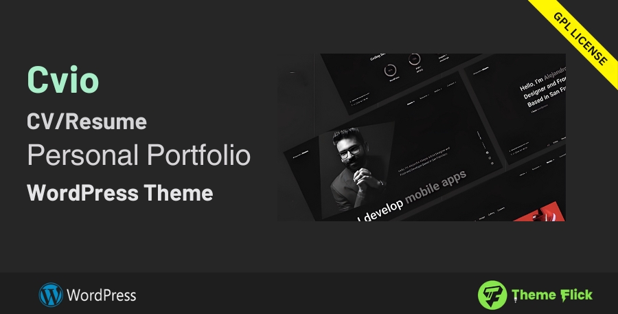 CVIO — CV / Resume & Portfolio WordPress Theme 3.3.7