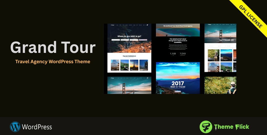 Grand Tour — Travel & Tour Agency WordPress Theme 5.6