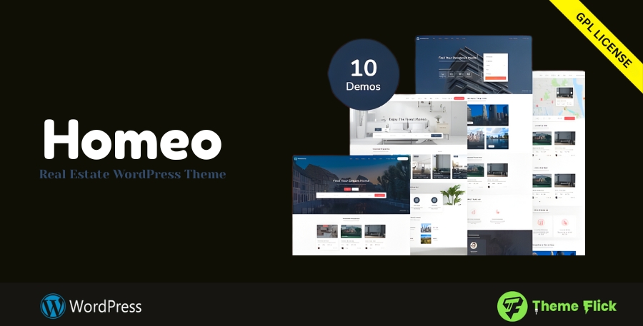 Homeo — Real Estate & Property Listings WordPress Theme 1.2.59
