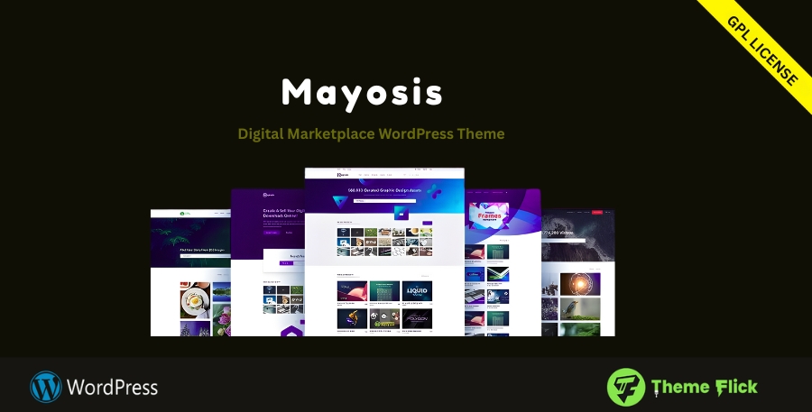 Mayosis — Digital Marketplace WordPress Theme 5.4.7