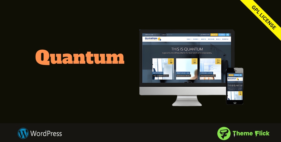 Quantum – Creative Agency & Web Studio WordPress Theme