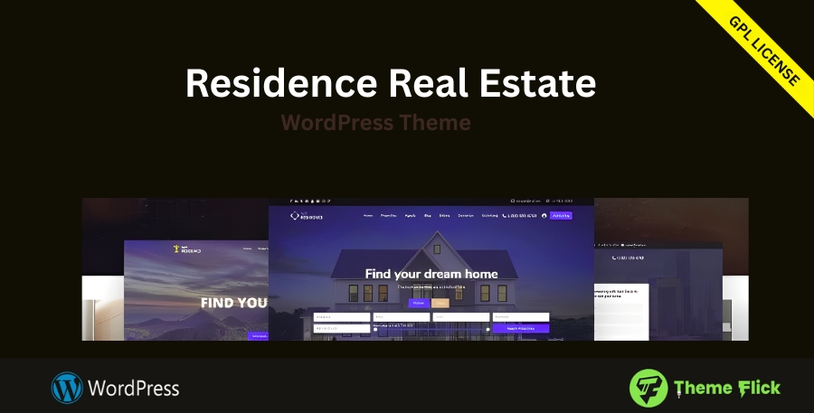 Residence — Real Estate & Property Listings WordPress Theme 5.4.1