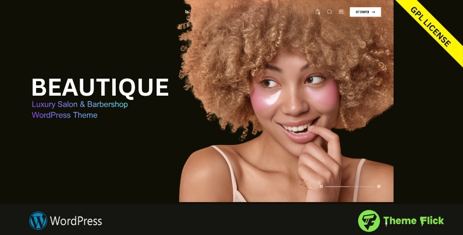 Beautique – Beauty Salon & Spa WordPress Theme