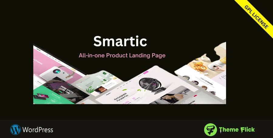 Smartic — Product Landing Page WooCommerce Theme 2.2.9