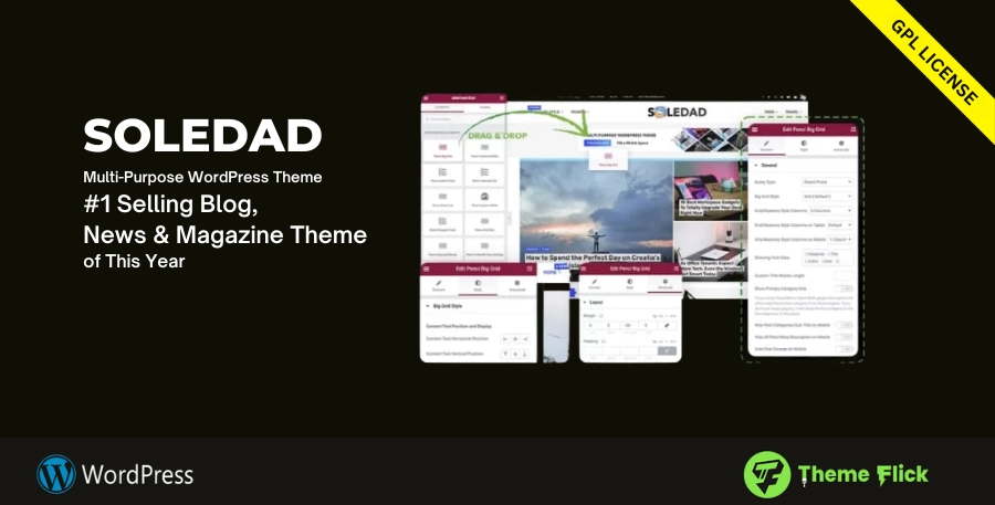 Soledad Theme – Multipurpose, Newspaper, Blog & WooCommerce WordPress Theme (Latest Version)