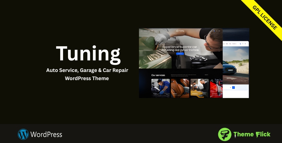 Tuning – Auto Service, Garage & Car Repair WordPress Theme