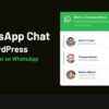 WhatsApp Chat for WordPress – Live Support & Sales Widget
