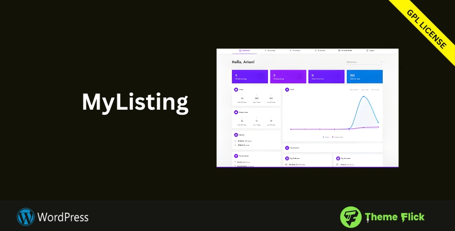 MyListing – Create custom directory & listing websites easily with Elementor.