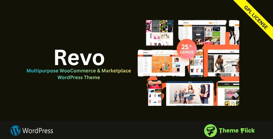 Revo – Multipurpose WooCommerce & Marketplace WordPress Theme