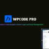 WPCode Pro Plugin - Custom Code Snippets Smart Logic and Easy Management