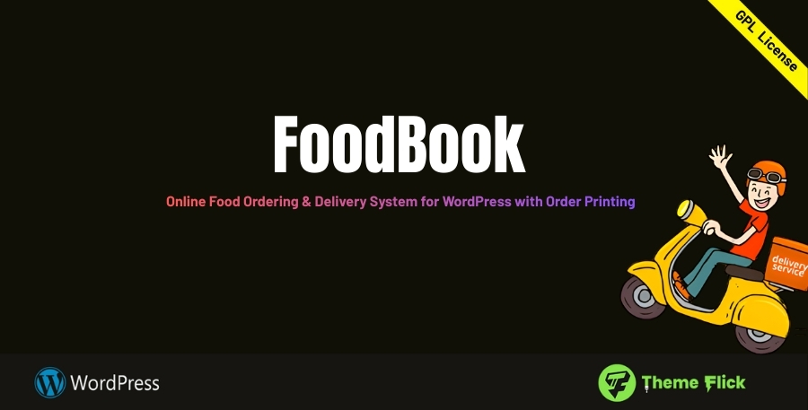 FoodBook – Online Food Ordering & Delivery System for WordPress with Order Printing