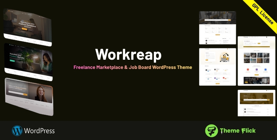 Workreap – Freelance Marketplace & Job Board WordPress Theme