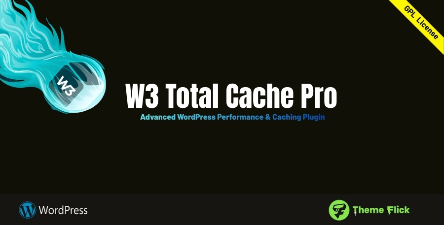 W3 Total Cache Pro – Advanced WordPress Performance & Caching Plugin
