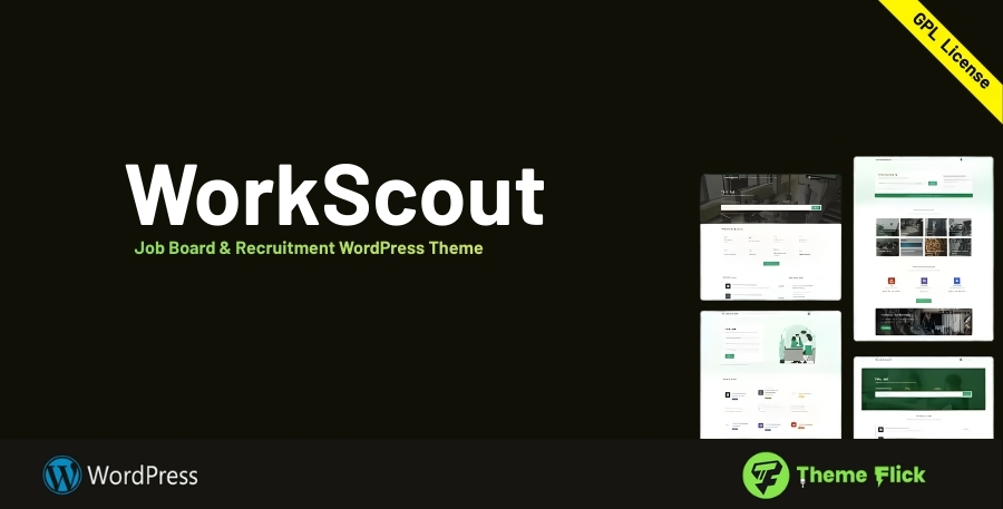 WorkScout – Job Board & Recruitment WordPress Theme
