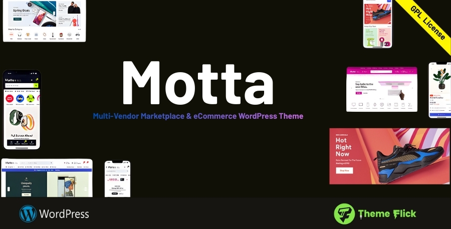 Motta – Multi-Vendor Marketplace & eCommerce WordPress Theme