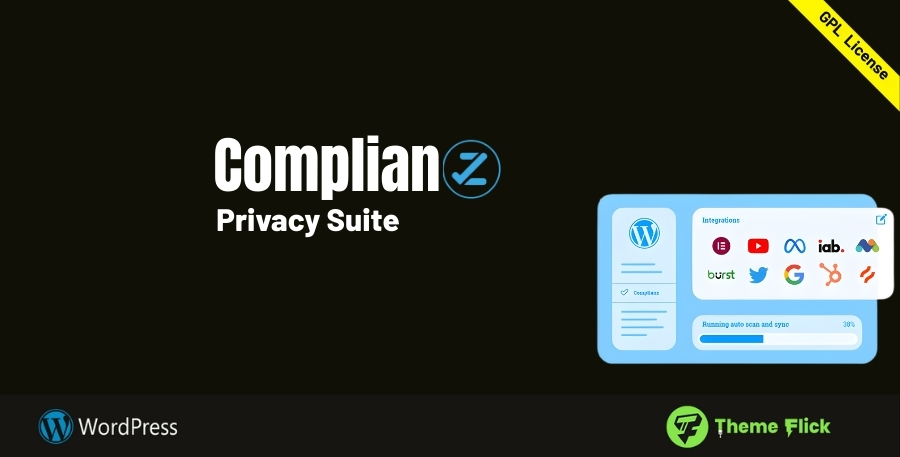 Complianz Privacy Suite – Complete Cookie Consent & Privacy Compliance Plugin for WordPress