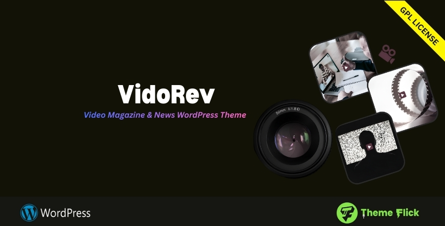 VidoRev – Video Magazine & News WordPress Theme with YouTube & Vimeo Support 2.9.9.9.9.9.7