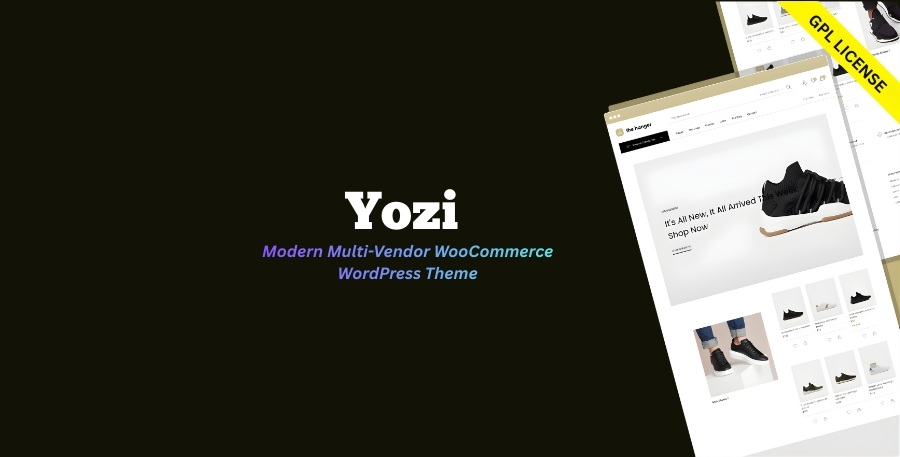 Yozi – Modern Multi-Vendor WooCommerce WordPress Theme