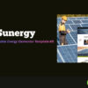 Solar & Renewable Energy Elementor Template Kit for Clean Energy Businesses