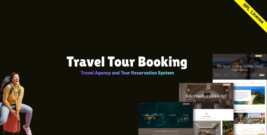 Travel Tour Booking WordPress Theme - Travel Agency and Tour Reservation System