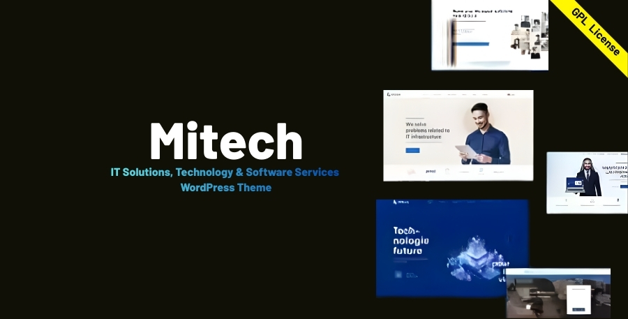 Mitech – IT Solutions, Technology & Software Services WordPress Theme 2.2.0