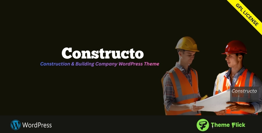 Constructo – Construction & Building Company WordPress Theme 5.0.0
