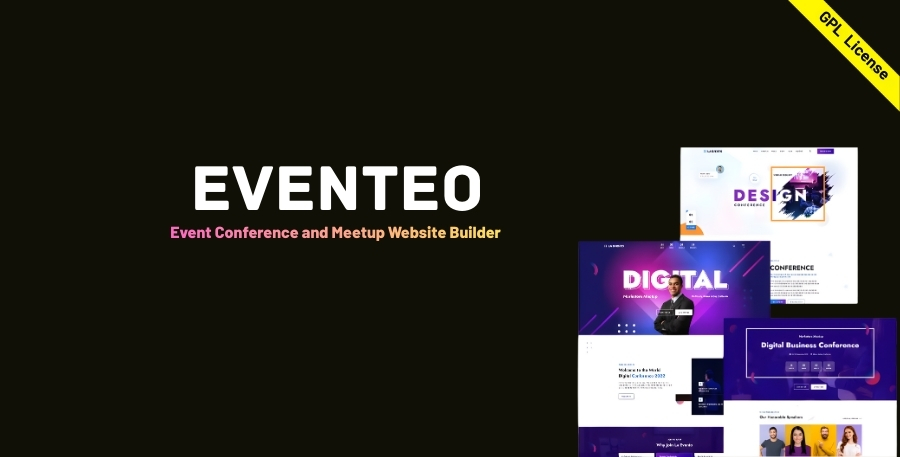 Eventeo WordPress Theme - Event Conference and Meetup Website Builder