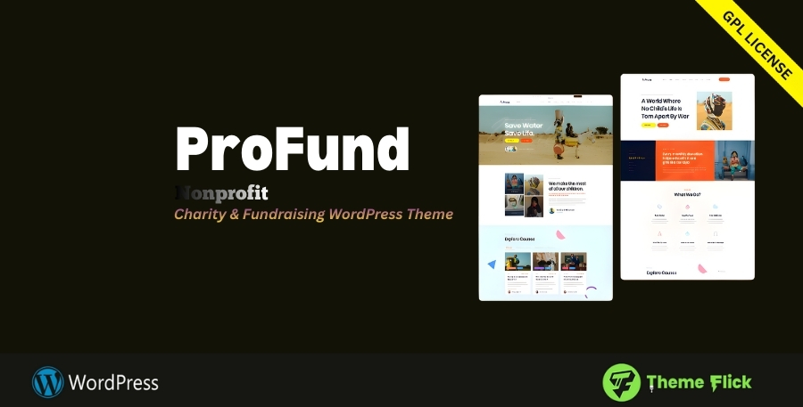ProFund – Nonprofit, Charity & Fundraising WordPress Theme 5.3.0
