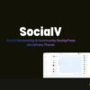 SocialV – Social Networking & Community BuddyPress WordPress Theme 2.1.3