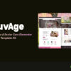 LuvAge – Elderly Home & Senior Care Elementor Template Kit for Care Services