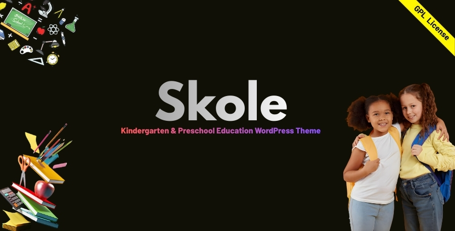 Skole – Kindergarten & Preschool Education WordPress Theme