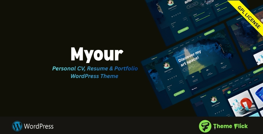 Myour Theme – Personal CV, Resume & Portfolio WordPress Theme 1.5.7