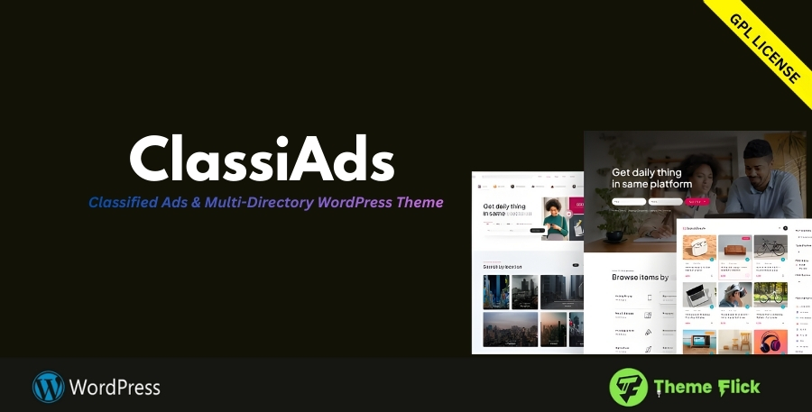 ClassiAds – Classified Ads & Multi-Directory WordPress Theme 6.2.2