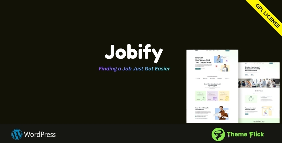 Jobify Job Board WordPress Theme – Job Listing & Recruitment Website Theme 4.3.1
