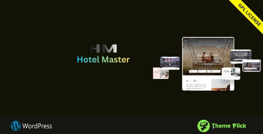 Hotel Master – Hotel, Hostel & Apartment Booking WordPress Theme with Advanced Reservation System 4.2.4
