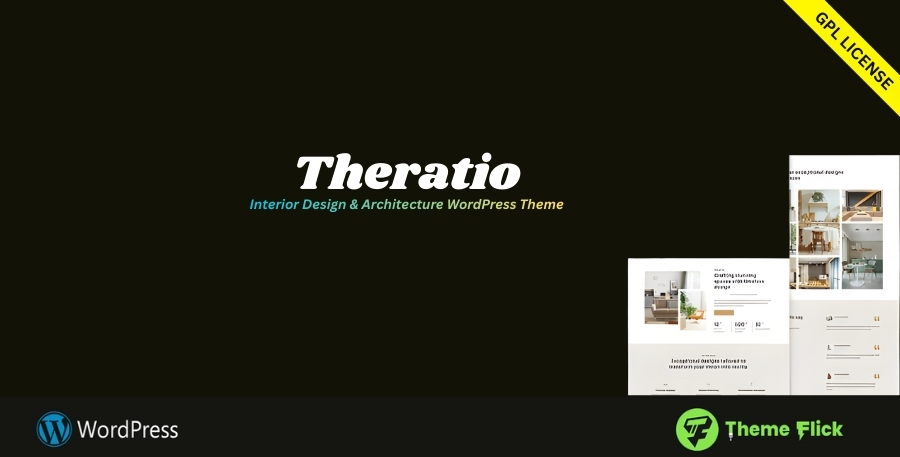 Theratio - Interior Design & Architecture WordPress Theme 1.3.8.7