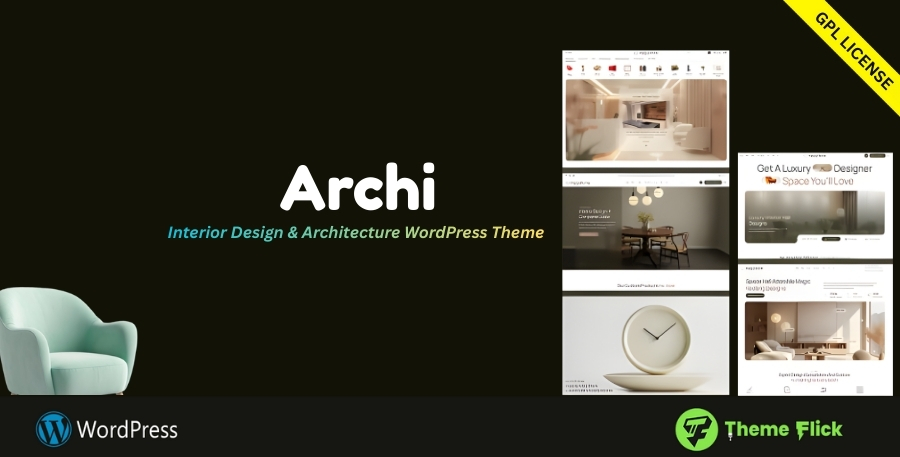 Archi – Interior Design & Architecture WordPress Theme 5.1.6