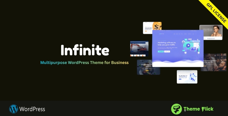 Infinite Multipurpose WordPress Theme for Business, Portfolio & eCommerce 4.0.9