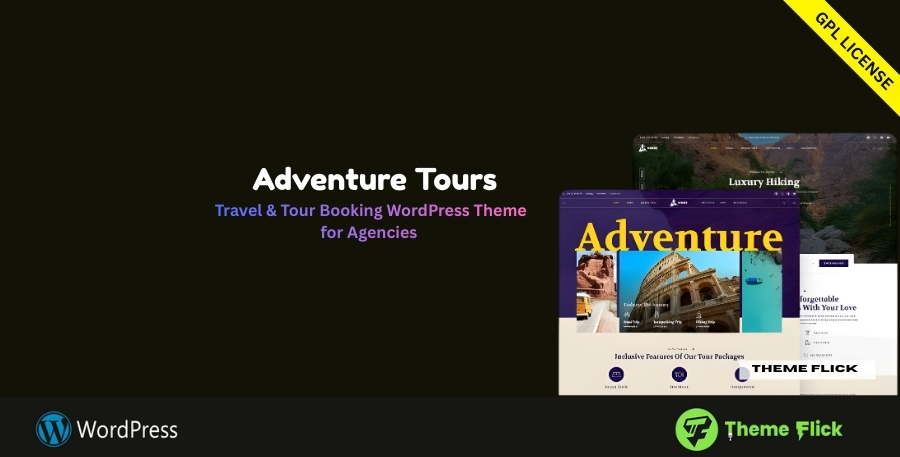 Adventure Tours – Travel & Tour Booking WordPress Theme for Agencies 5.3.0