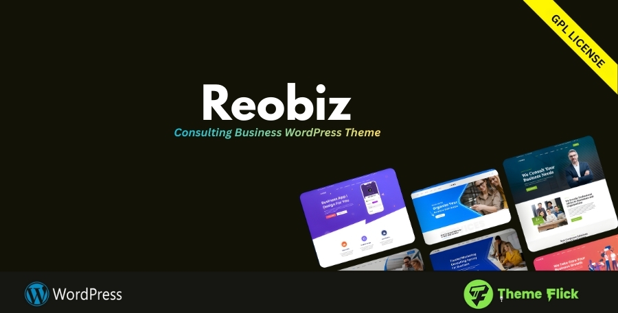Reobiz Consulting Business WordPress Theme – Modern Corporate Website Solution 6.0.3