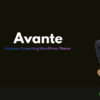Avante Business Consulting & Corporate WordPress Theme 3.0