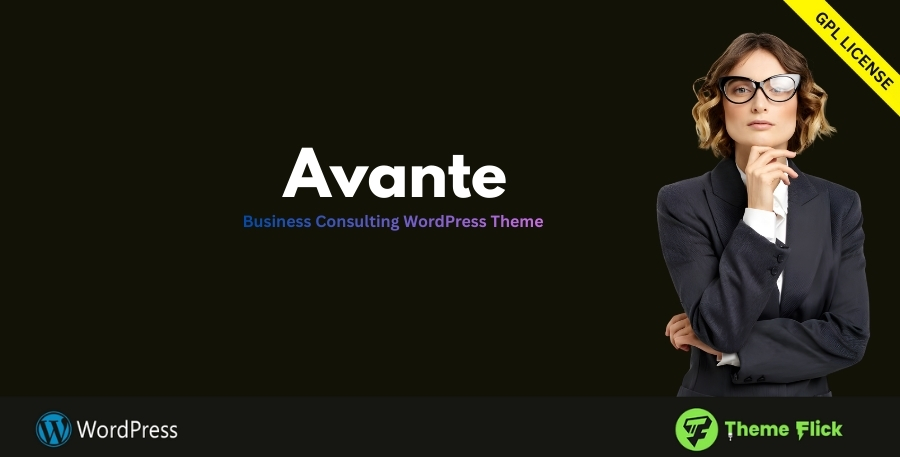 Avante Business Consulting & Corporate WordPress Theme 3.0