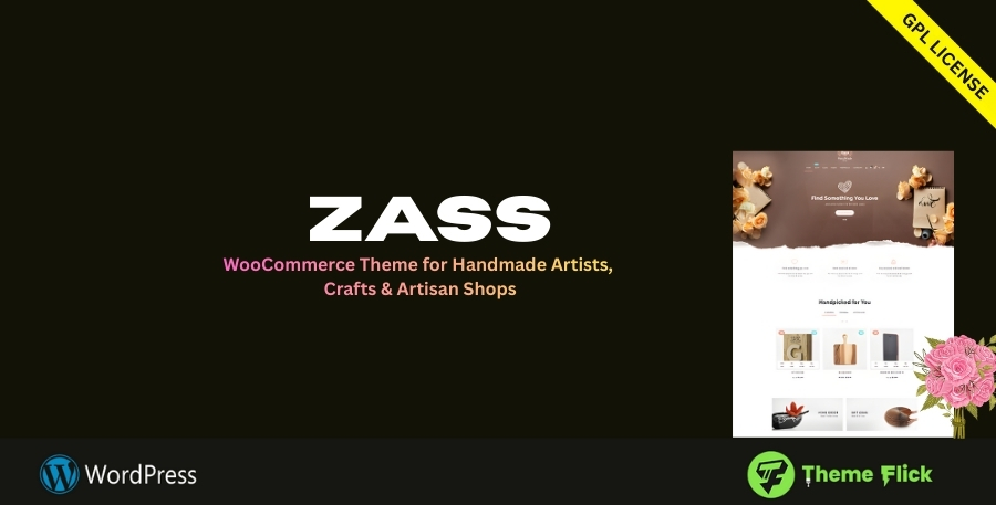 Zass WooCommerce Theme for Handmade Artists, Crafts & Artisan Shops 3.9.9.10