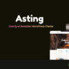 Asting – Charity & Donation WordPress Theme for Nonprofits & Fundraising 1.2.7