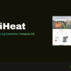 iHeat AC Servicing Elementor Template Kit for HVAC & Air Conditioning Services