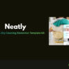 Neatly – Professional Laundry & Dry Cleaning Elementor Template Kit