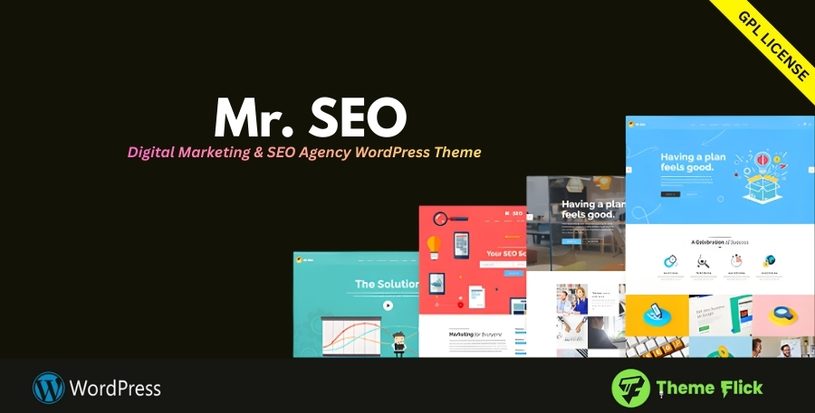 Mr SEO Digital Marketing & SEO Agency WordPress Theme 2.0